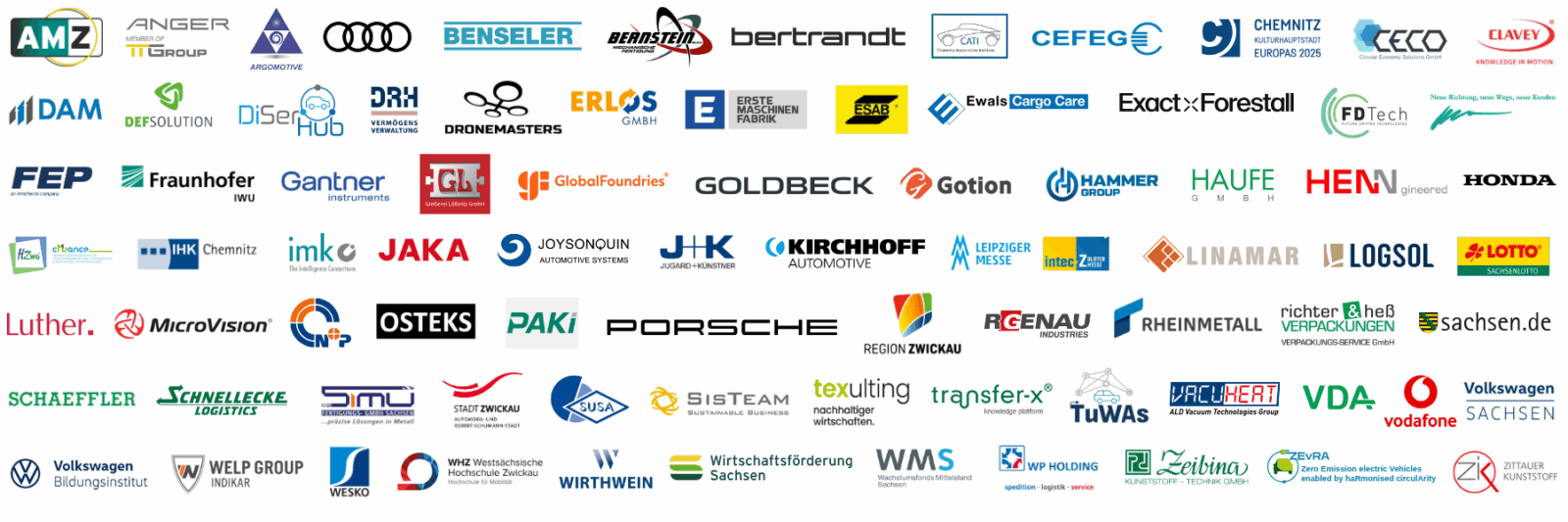 AFZ 2025 Logos Teilnehmer