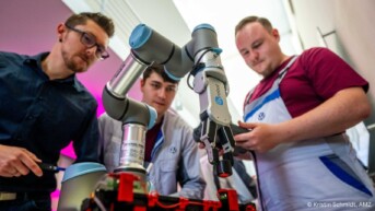 Automotive Forum Zwickau 2025 - Auszubildende des Volkswagenbildungsinstituts