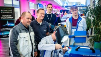 Automotive Forum Zwickau 2025 - Auszubildende des Volkswagenbildungsinstituts
