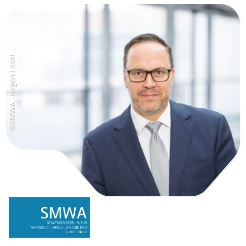 Dirk Panter, Staatsminister f&uuml;r Wirtschaft, Arbeit, Energie und Klimaschutz, ist Speaker auf dem 30. Automotive Forum Zwickau am 10.11.2026.